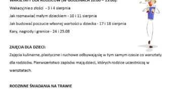 Wakacje w Klubie Mam na Ursynowie