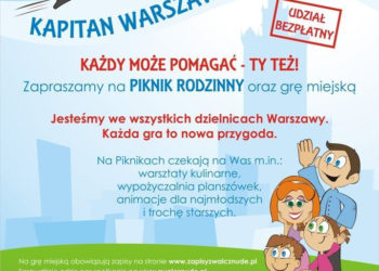Aktywna Rodzina piknik i gra miejska w Powsinie!