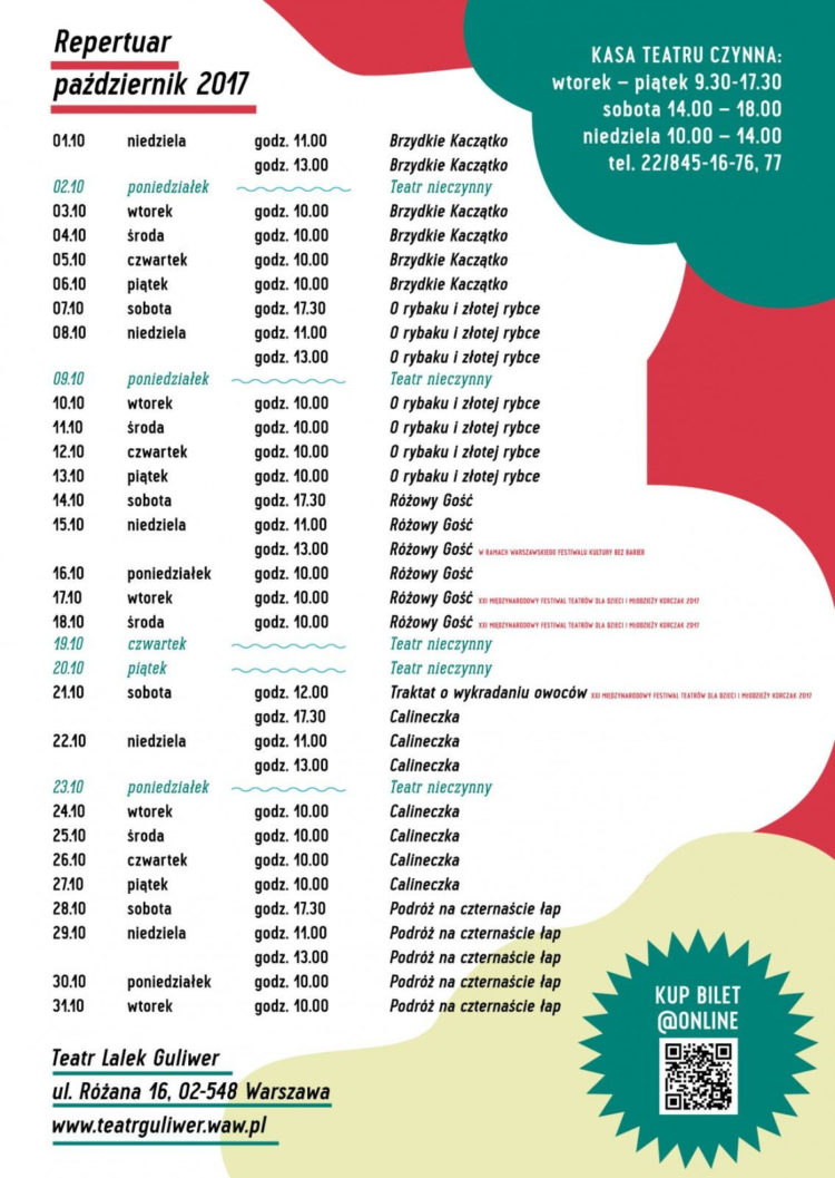 JESIEŃ W TEATRZE GULIWER