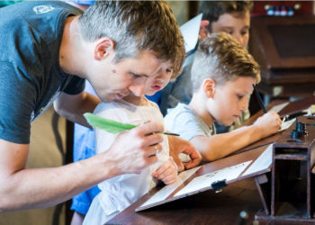 WARSZTATY KALIGRAFII W WILANOWIE cykl dla rodzin