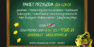 Jesienna promocja JuraParku Bałtów dla szkół i przedszkoli!