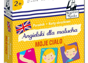 ANGIELSKI DLA MALUCHA – PORADNIK ORAZ KARTY OBRAZKOWE – NOWOŚĆ KAPITANA NAUKI