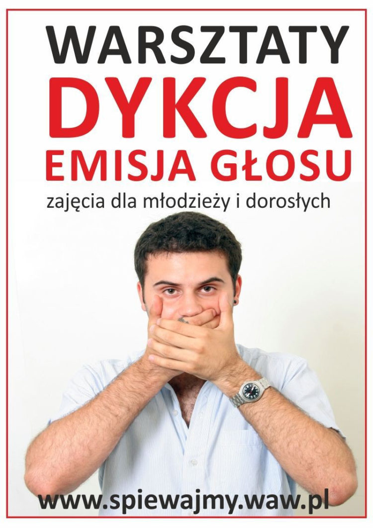 Warsztaty Emisja GŁosu I Dykcja Dla OsÓb Wyczynowo PracujĄcych GŁosem Dziecko W Warszawie 5812