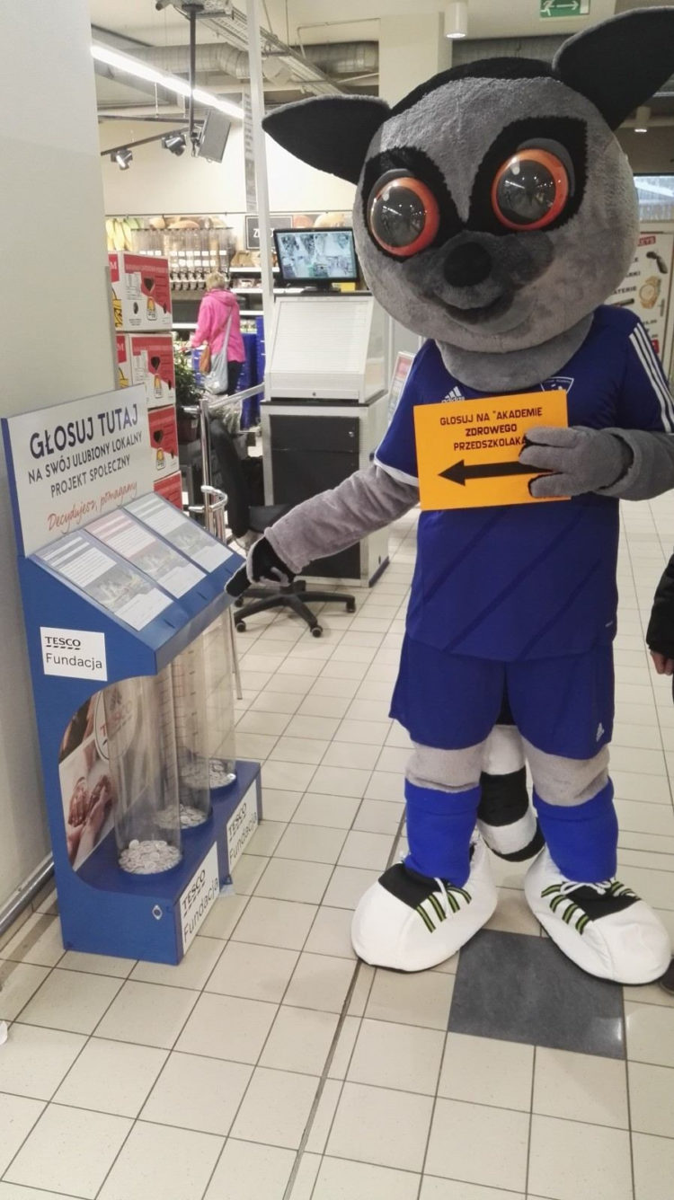Głosowanie w Sieciach Tesco – Projekt „Akademia Zdrowego Przedszkolaka” Football Academy jedną z propozycji którą można wesprzeć