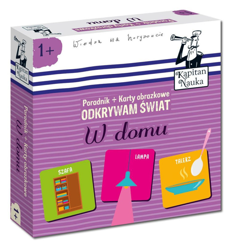 „ODKRYWAM ŚWIAT” – NAJNOWSZE ZESTAWY KART DLA DZIECI OD 1 ROKU Z SERII KAPITAN NAUKA
