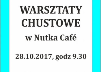Warsztaty chustowe  w Nutka Cafe