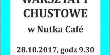 Warsztaty chustowe  w Nutka Cafe