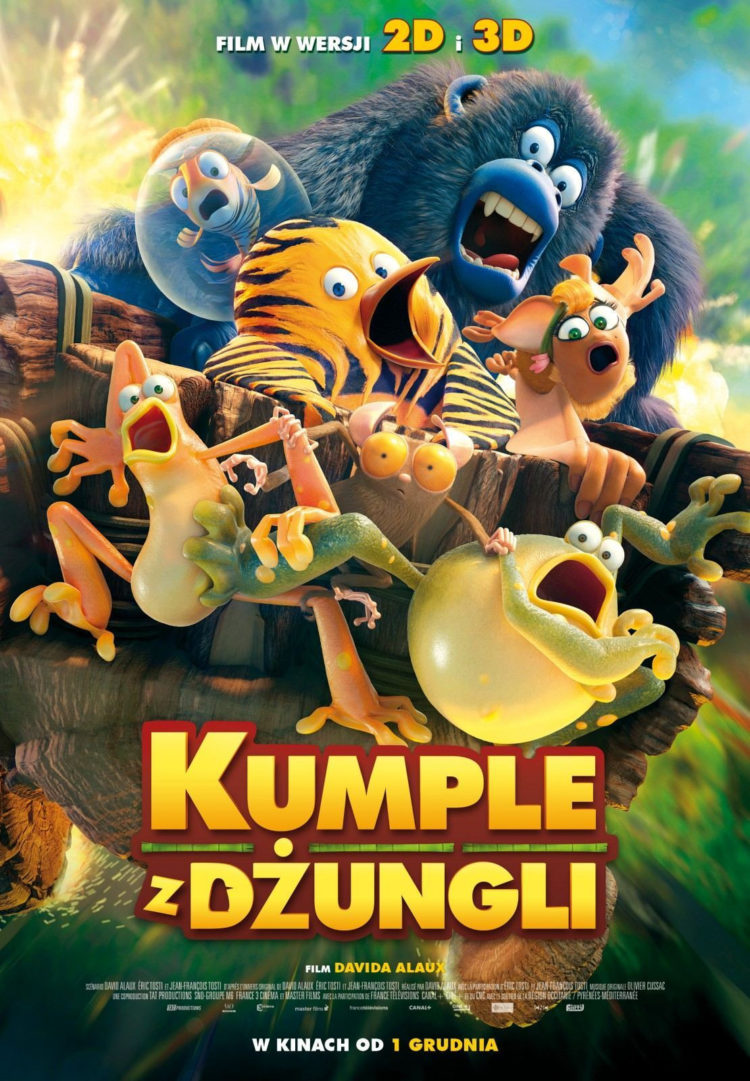 JUŻ 1 GRUDNIA PREMIERA KINOWA FILMU „KUMPLE Z DŻUNGLI”