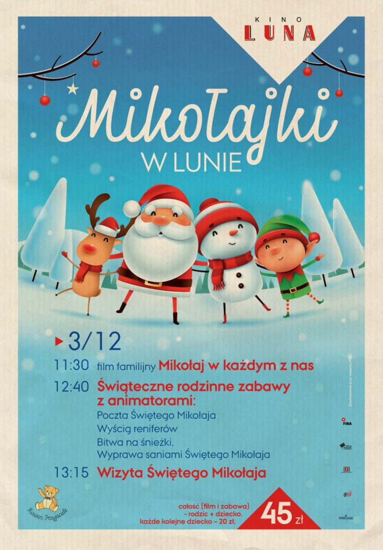 Mikołajki w Kinie Luna