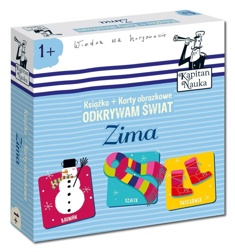 ZESTAW DLA DZIECI OD 1 ROKU – ODKRYWAM ŚWIAT ZIMA OD KAPITANA NAUKI