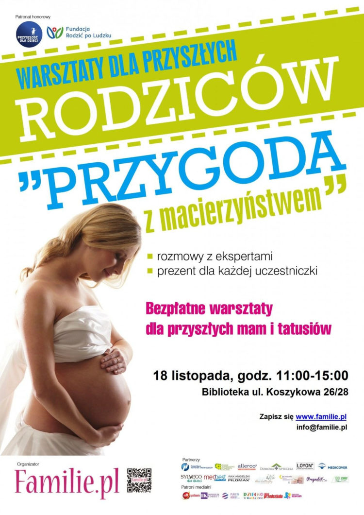 Warsztaty „Przygoda z macierzyństwem” już 18 listopada!