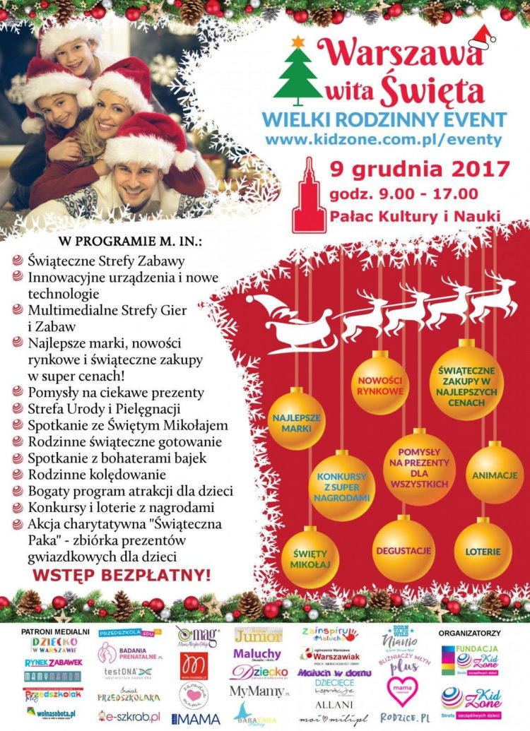 WARSZAWA WITA ŚWIĘTA – RODZINNY EVENT W PKIN