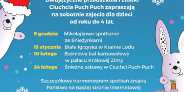 ZAJĘCIA DLA DZIECI W CIUCHCI PUCH PUCH WAWER – BIAŁE IGRZYSKA W KRAINIE LODU