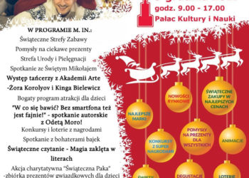 Już w najbliższą sobotę wielki rodzinny event „Warszawa wita Święta” – WSTĘP BEZPŁATNY!
