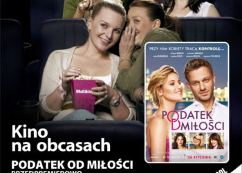 Miłość w urzędzie skarbowym? – „Podatek od miłości” przedpremierowo 18 stycznia w ramach cyklu  „Kino na Obcasach”
