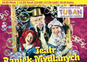 Teatr Baniek Mydlanych rusza w trasę już 2 marca w Warszawie!