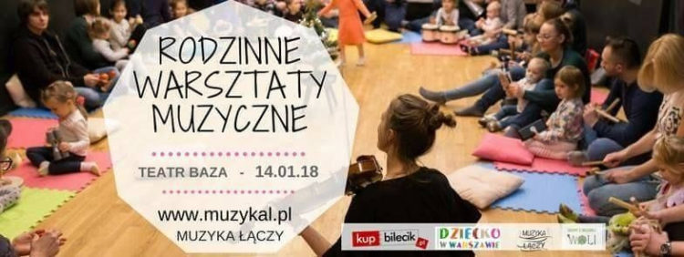 „ŚPIEWAM W RÓŻNYCH JĘZYKACH” – RODZINNE WARSZTATY MUZYCZNE ORGANIZOWANE PRZEZ MUZYKA ŁĄCZY
