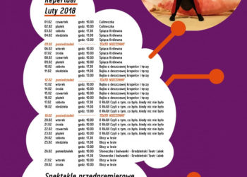LUTOWY REPERTUAR TEATRU GULIWER