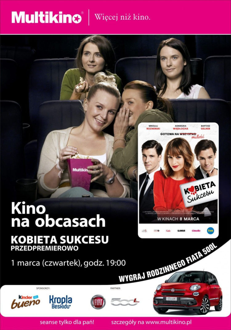 Gotowa na miłość! – „Kobieta sukcesu” przedpremierowo 1 marca w ramach cyklu  „Kino na Obcasach”