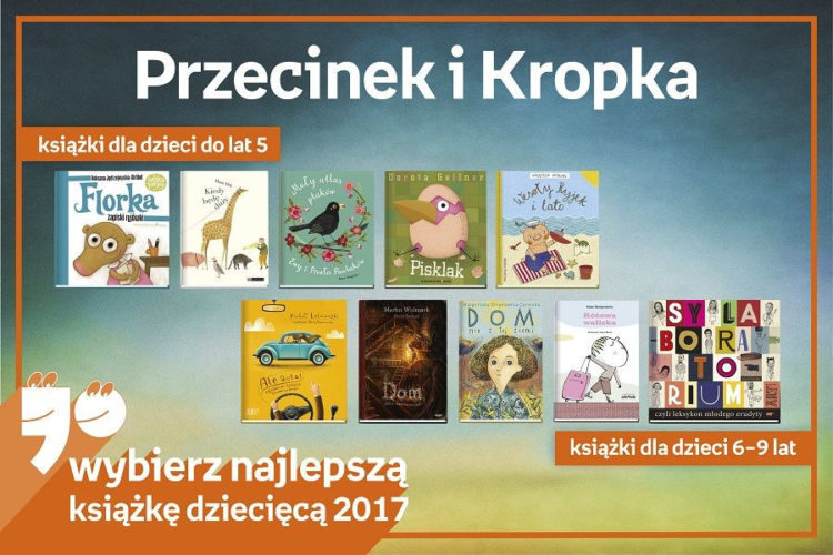 Najlepsze książki dziecięce 2017
