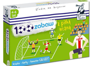 „100 zabaw z piłką nożną” – nowość od Kapitana Nauki