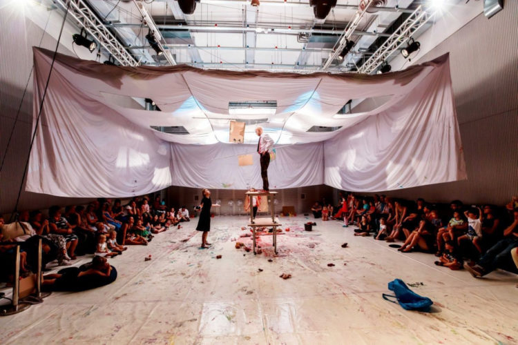 Spektakl „Biblia. Rdz 1-11” w Nowym Teatrze