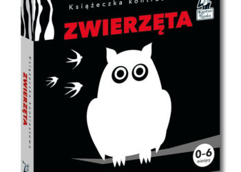 Książeczka kontrastowa „Zwierzęta” – nowość od Kapitana Nauki