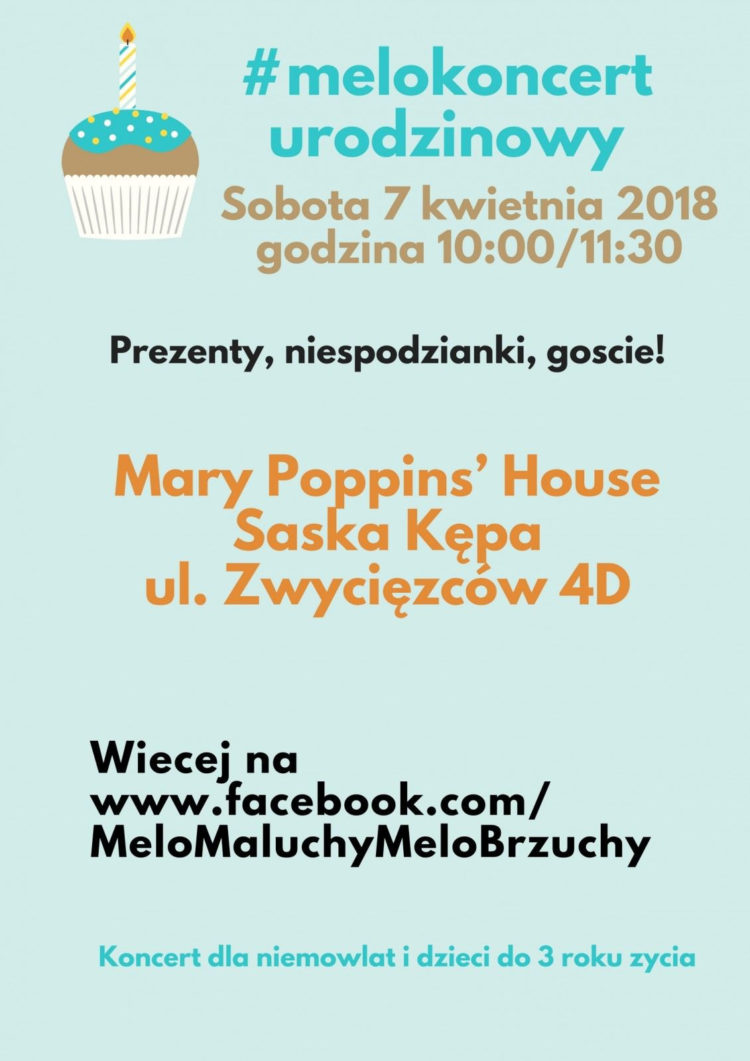 Urodzinowy MeloKoncert dla niemowląt i małych dzieci
