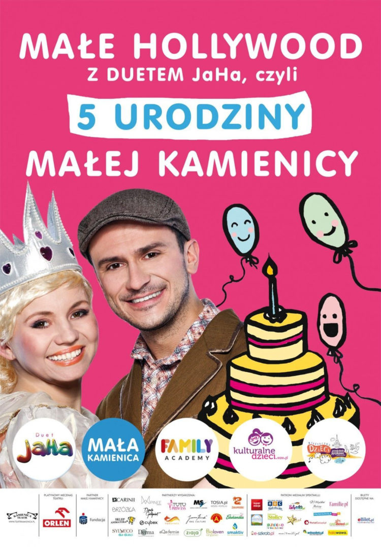 MAŁE HOLLYWOOD z Duetem JaHa, czyli  5.URODZINY MAŁEJ KAMIENICY