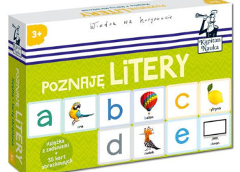 „Poznaję Litery” – nowość od Kapitana Nauki