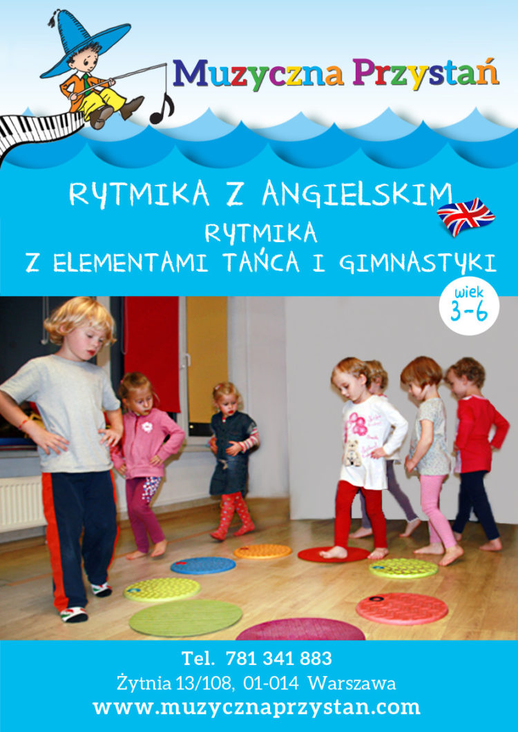Rytmika z angielskim w Muzycznej przystani