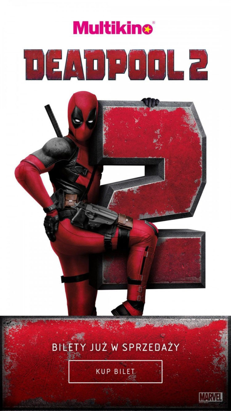 Fanowski pokaz „Deadpool 2” w Londynie tylko z Multikinem!