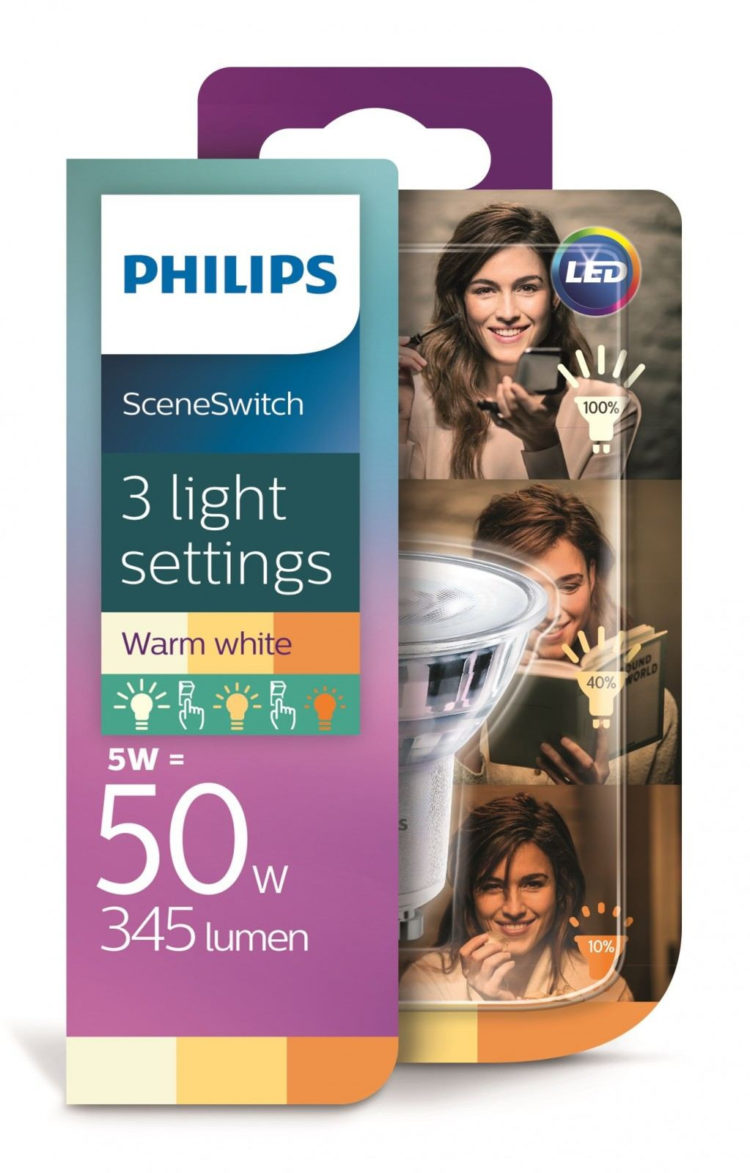 Philips LED SceneSwitch – unikalna linia żarówek zaprojektowanych, aby stworzyć niepowtarzalną atmosferę w twoim domu