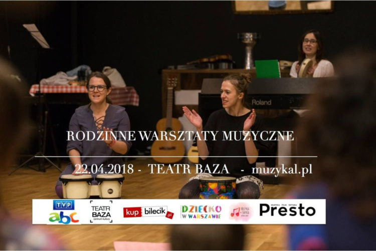 MUZYKA ŁĄCZY ZAPRASZA NA RODZINNE WARSZTATY MUZYCZNE