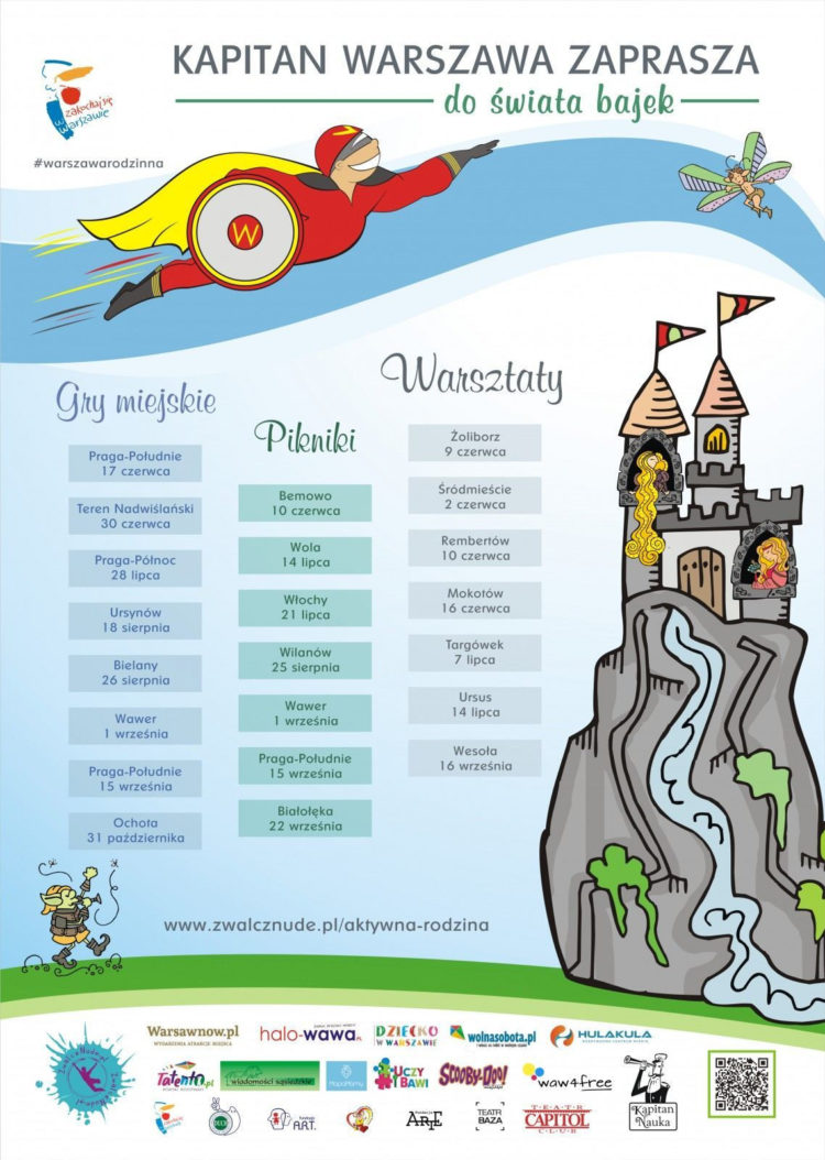 Aktywna Rodzina – Kapitan Warszawa zaprasza do Świata Bajek!