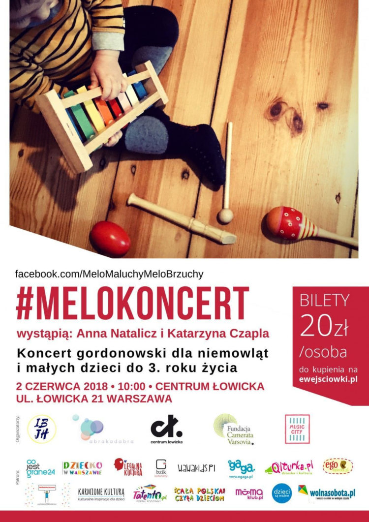 #melokoncert dla niemowląt i małych dzieci