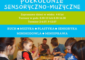 Półkolonie muzyczno-sensoryczne w Muzycznej Przystani