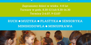 Półkolonie muzyczno-sensoryczne w Muzycznej Przystani