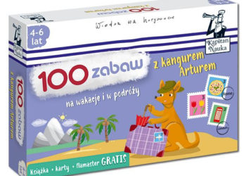Nowość od Kapitana Nauki – „100 zabaw z kangurem Arturem”