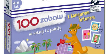 Nowość od Kapitana Nauki – „100 zabaw z kangurem Arturem”