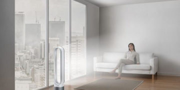 Nowy wentylator oczyszczający powietrze Dyson Pure Cool™ Zatrzymuje małe, niewidoczne i potencjalnie szkodliwe cząsteczki zanieczyszczeń.