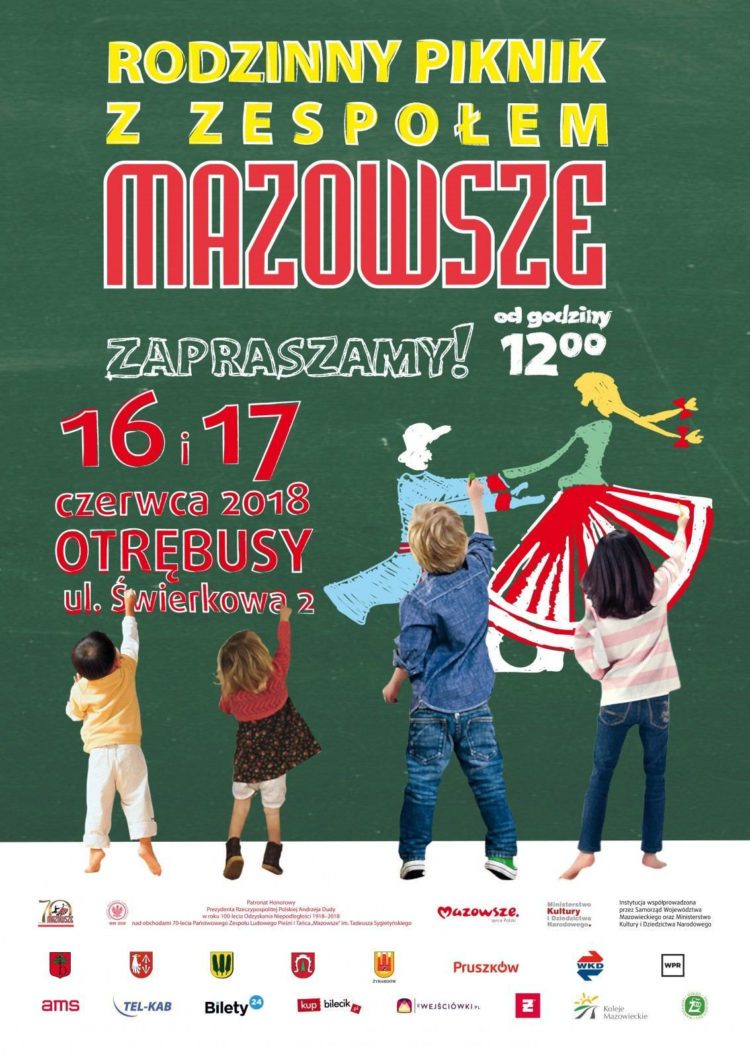 RODZINNY PIKNIK Z ZESPOŁEM MAZOWSZE – WSTĘP WOLNY