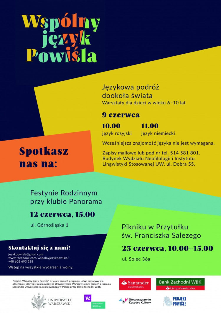 Językowa Podróż dookoła świata, wstęp wolny