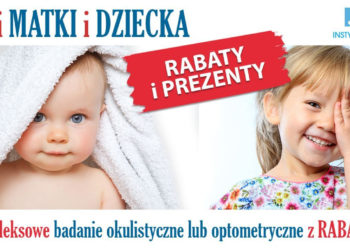 KRÓTKOWZROCZNOŚĆ – PROMOCJA DO 09.06 NA BADANIA W INSTYTUCIE OKA