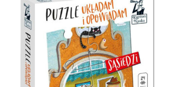 Puzzle „Układam i opowiadam Sąsiedzi” – nowość od Kapitana Nauki