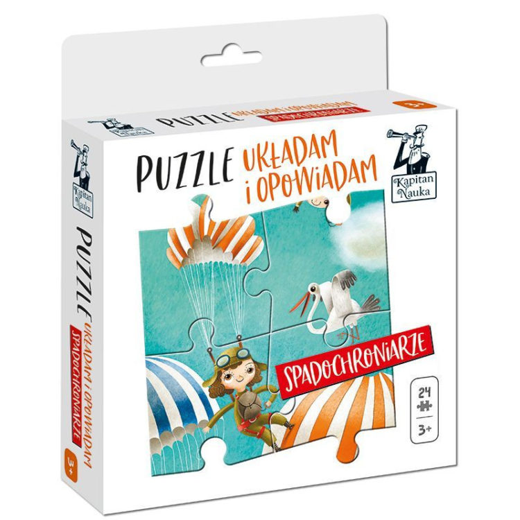 Puzzle Układam i opowiadam Spadochroniarze