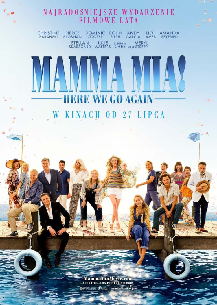 Przebojowa „MAMMA MIA! HERE WE GO AGAIN!” premierowo w Multikinie!