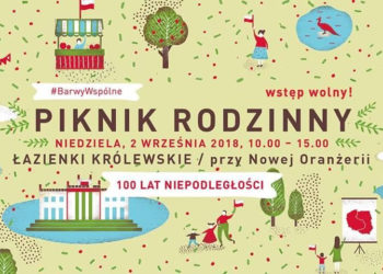 Piknik Rodzinny #BarwyWspólne w Łazienkach Królewskich
