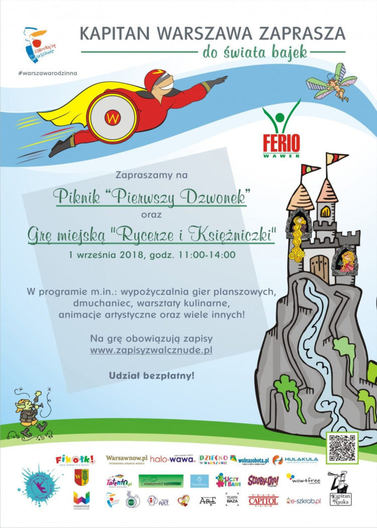 Kapitan Warszawa pragnie zabrać Was w podróż po bajkach Disneya! w Galerii Ferio