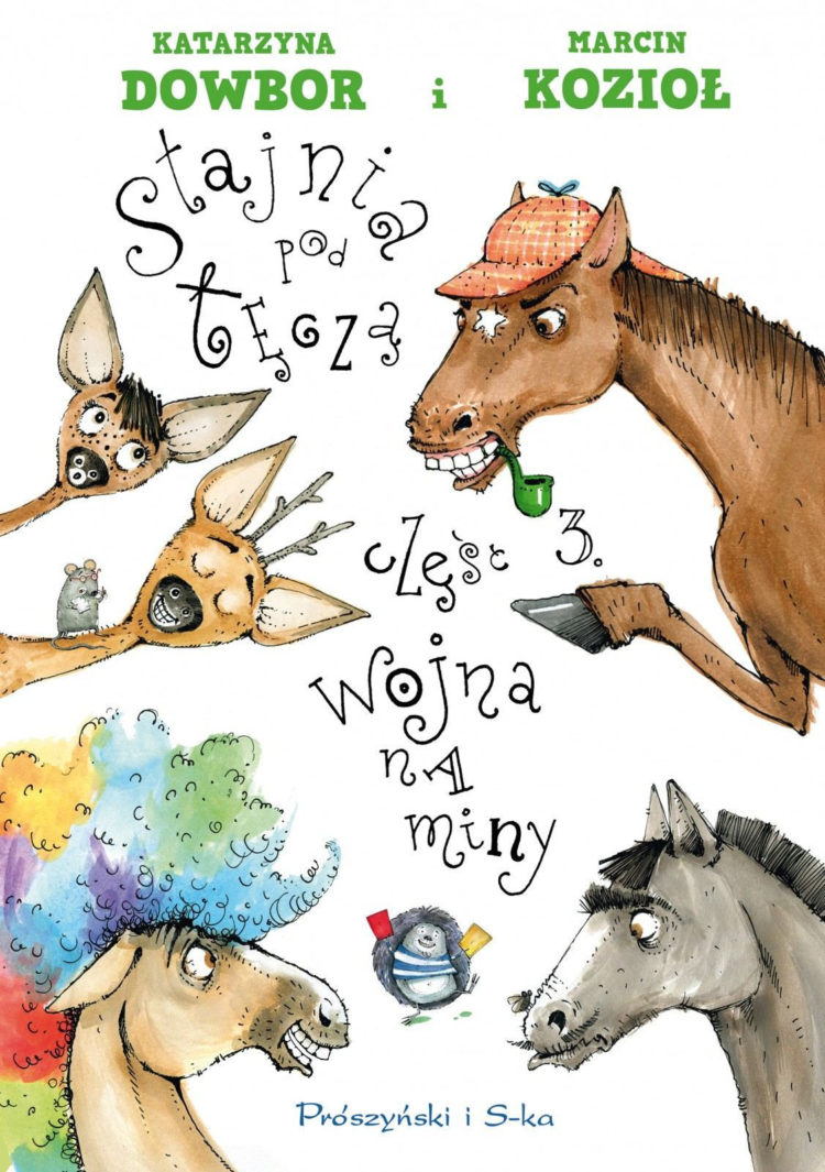 „Wojna na miny” – książka od Wydawnictwa Prószyński i S-ka